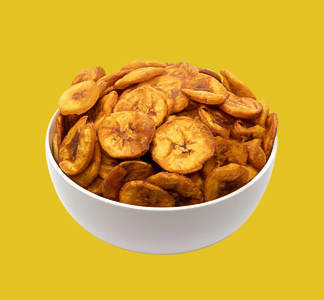 Sweet banana chips